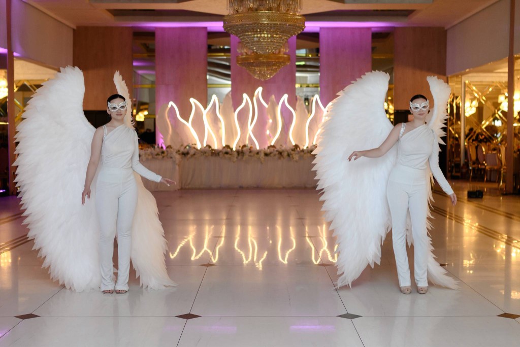 Sală decorată pentru eveniment, atmosferă elegantă — Perla Cosăului, Maramureș